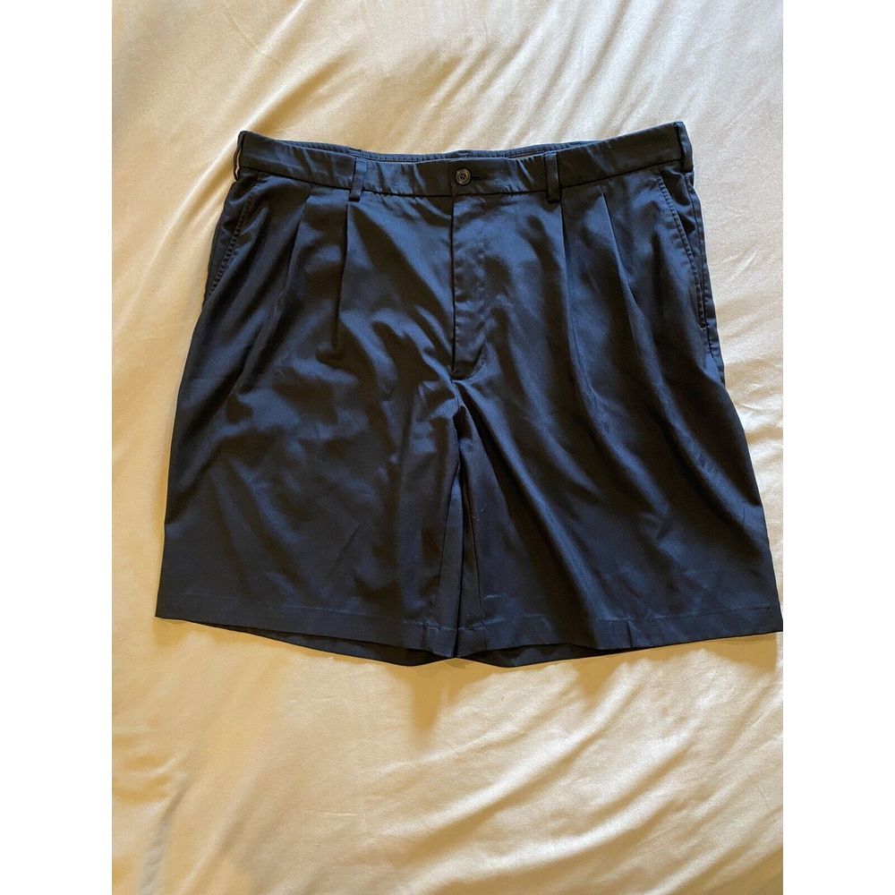Pro Tour Men's Pleated Front Golf Shorts Size 38 Black RN# 31104